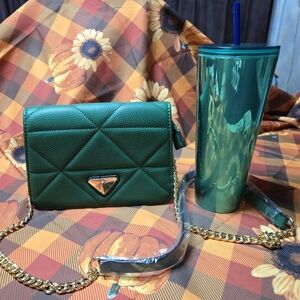 Boutique purse & matching Starbucks tumbler